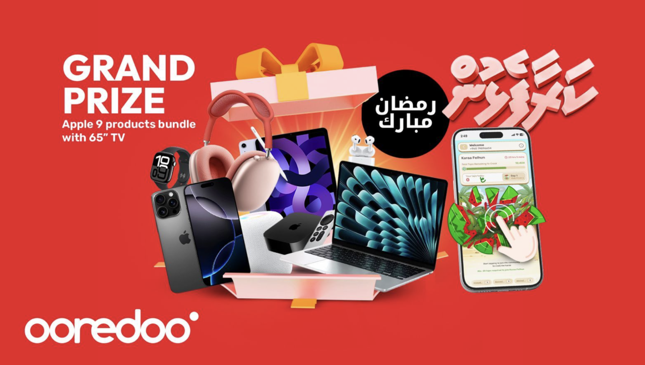 Karaa falhaigen Ooredoo inn naseebuveri ekakah aguhuri 10 inaamu! 