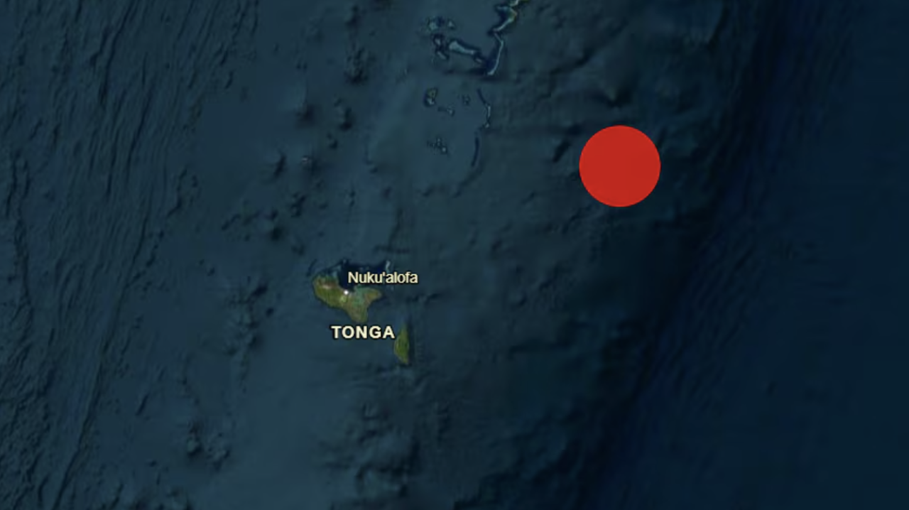 Tonga ah 7.1 magnitude ge baarugadha binhelumeh athuvehjje