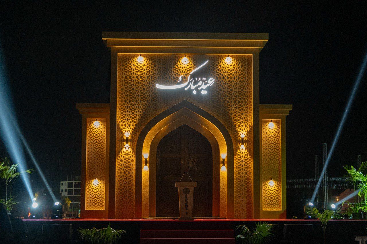 Fitr eid ge light tha mulhi Raajjeygai dhilaalaifi