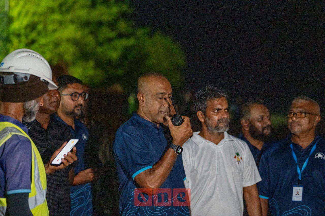 ވަން ފޮޓޯ: ގުޅީ ބިން ހިއްކުމުގެ މަސައްކަތް ފެށުން