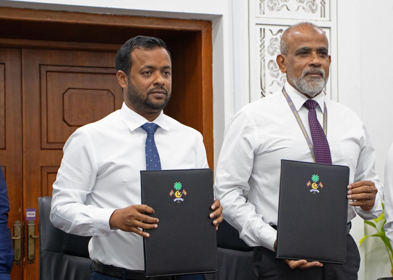 Machine thah gendhevunuhaa avahakah sddu link road masakkaiy fesheyne: Minister 