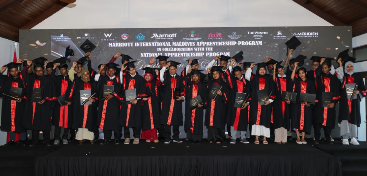 National apprenticeship programme ge dhashun Marriott International ge 2 vana batch dhasvenivejje  