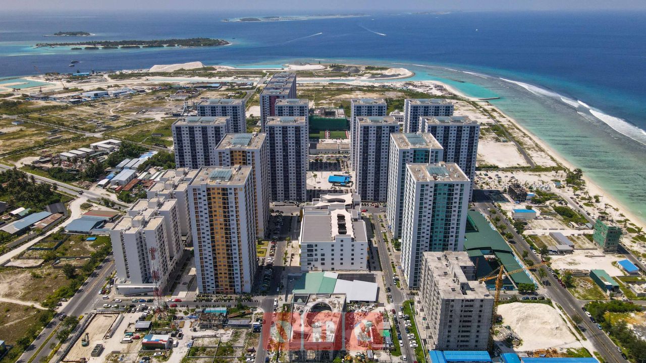 Hulhumale' phase 2 ge baeh sarahahdhuthakun karantuge hidhumaiy medhukendifai 