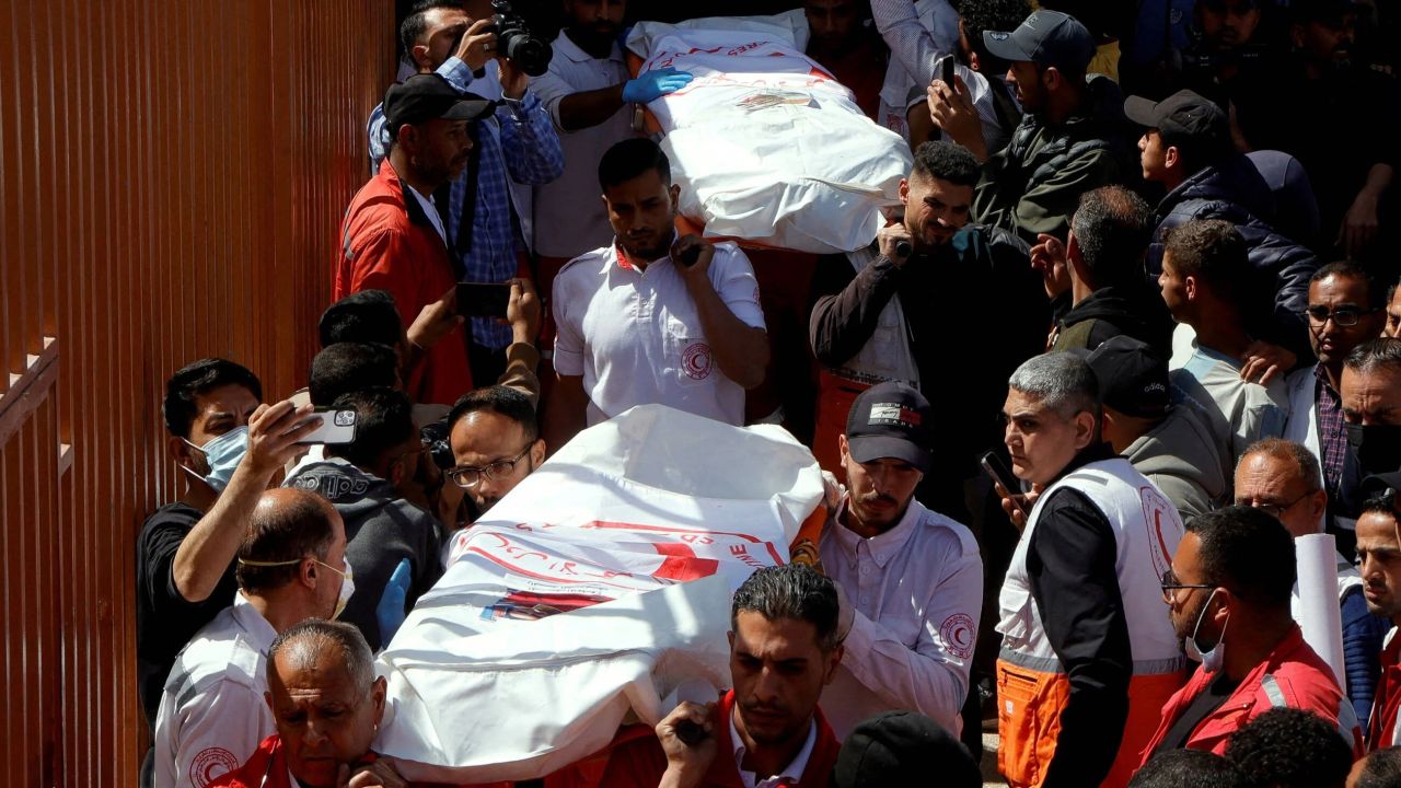 Israel ge report gai othee huss dhoguvaahaka: Palestinian Red Crescent