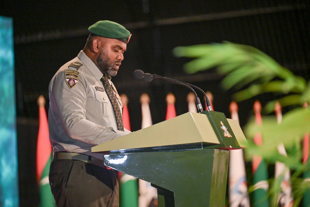 ފޮޓޯ: ދިވެހި ސިފައިންގެ އަހަރީ ދުވަހުގެ ޖަލްސާ