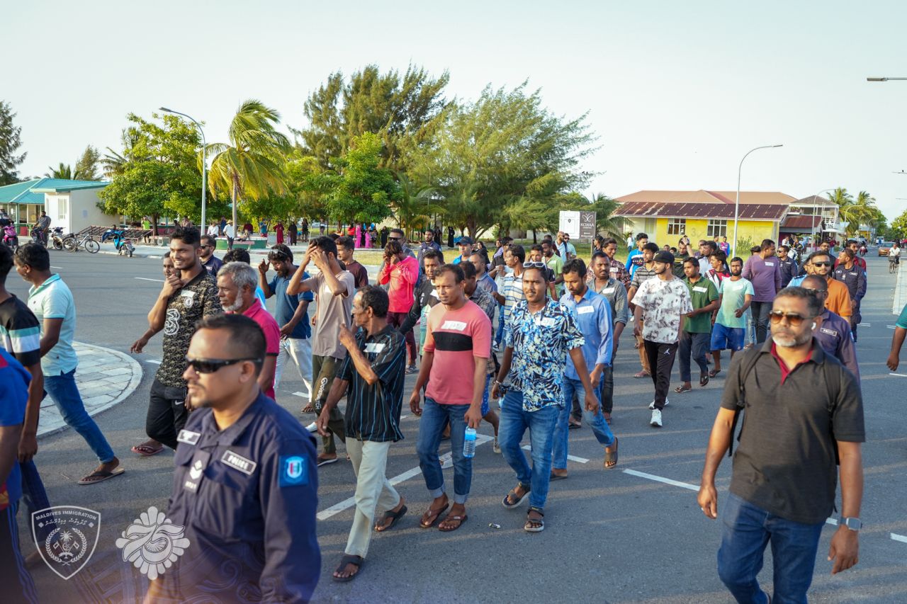 Dhuvaafarun 51 bidheysee aku Immigration ge belumuge dhashah 