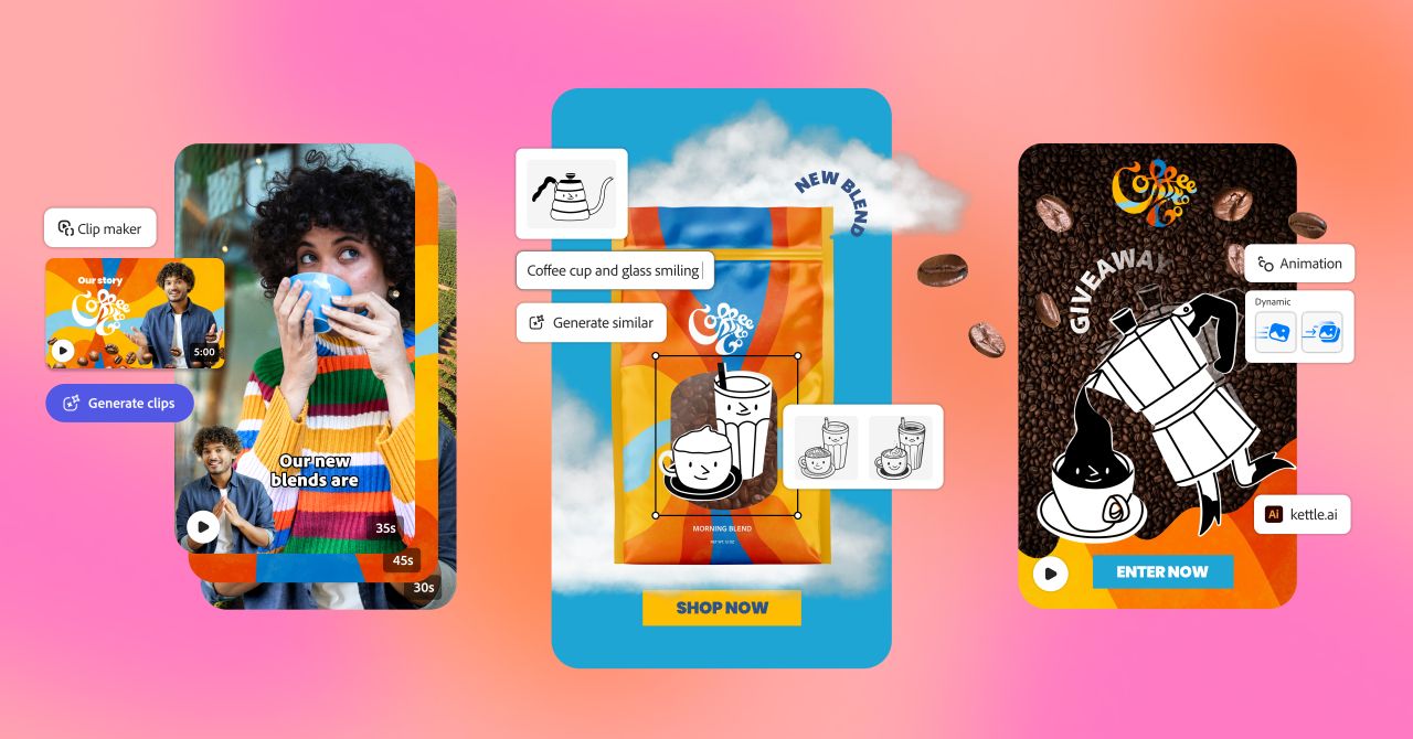 Adobe Express ah Ai feature thakeh tha’aaraf kohffi 