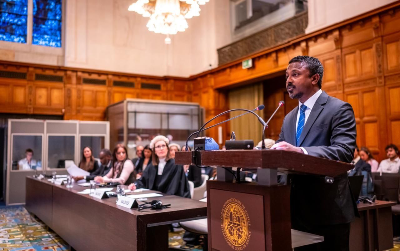 Palestine ah foarukohdhey ehee ah huras alhaathy ICJ gai Raajjein bayaan dheefi 
