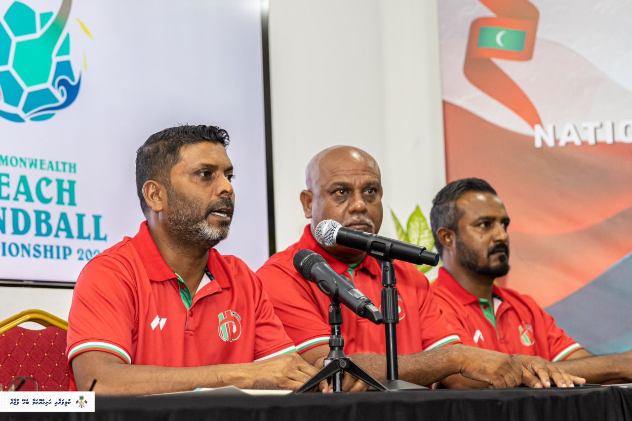 Commonwealth ge furathama Beach Handball mubaaraiyy Kulhudhuhfusheegai