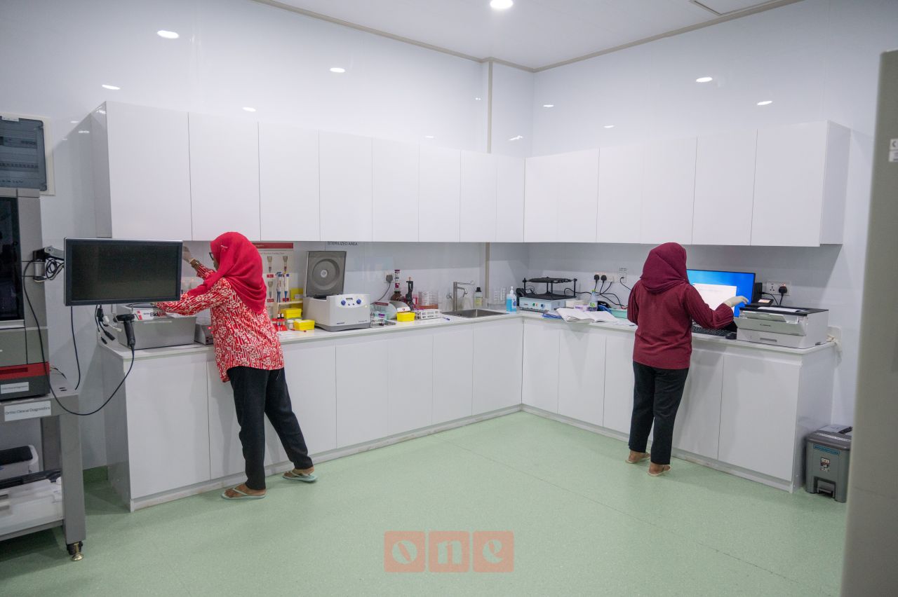 ވަން ފޮޓޯ: އަލަށް ހެދި ތެލަސީމިއާ ސެންޓަރު