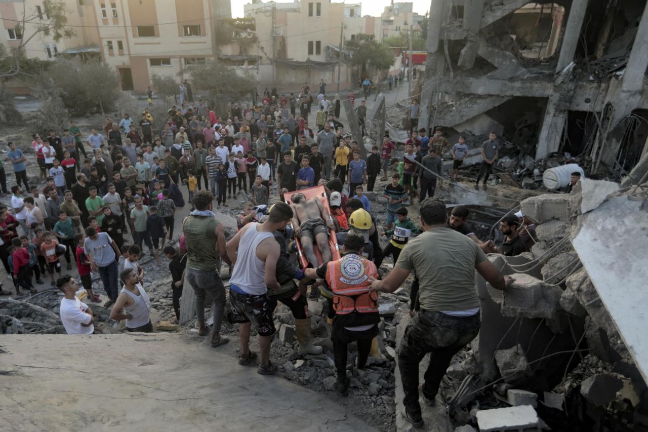 Israel ge gaza ge ithuru hospital akah bomb alhai 6 meehaku maraalaifi
