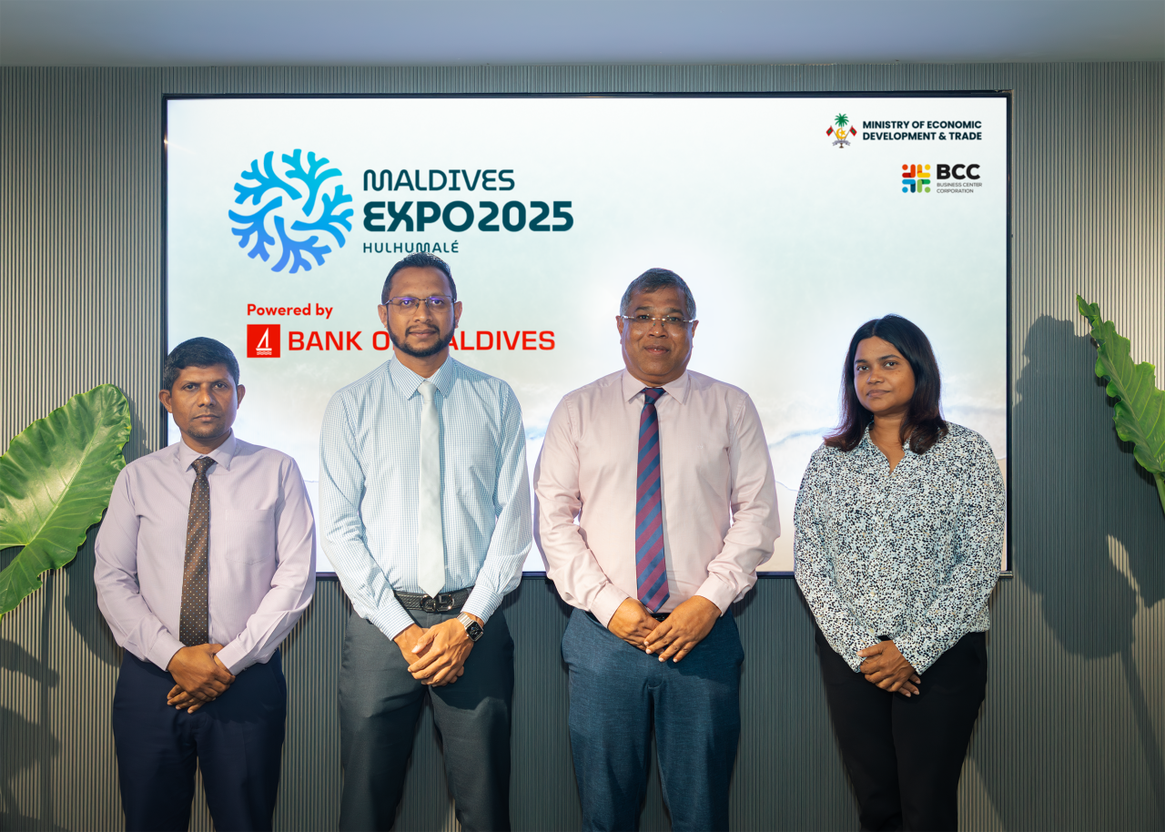 Maldives Expo ge Main Sponsor akah BML