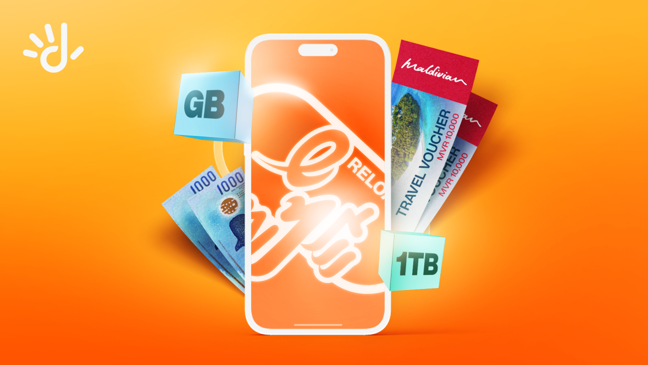 Dhiraagu prepaid customers ah konme haftha aku 10,000 rufiyaa hoadhumuge furusathu!