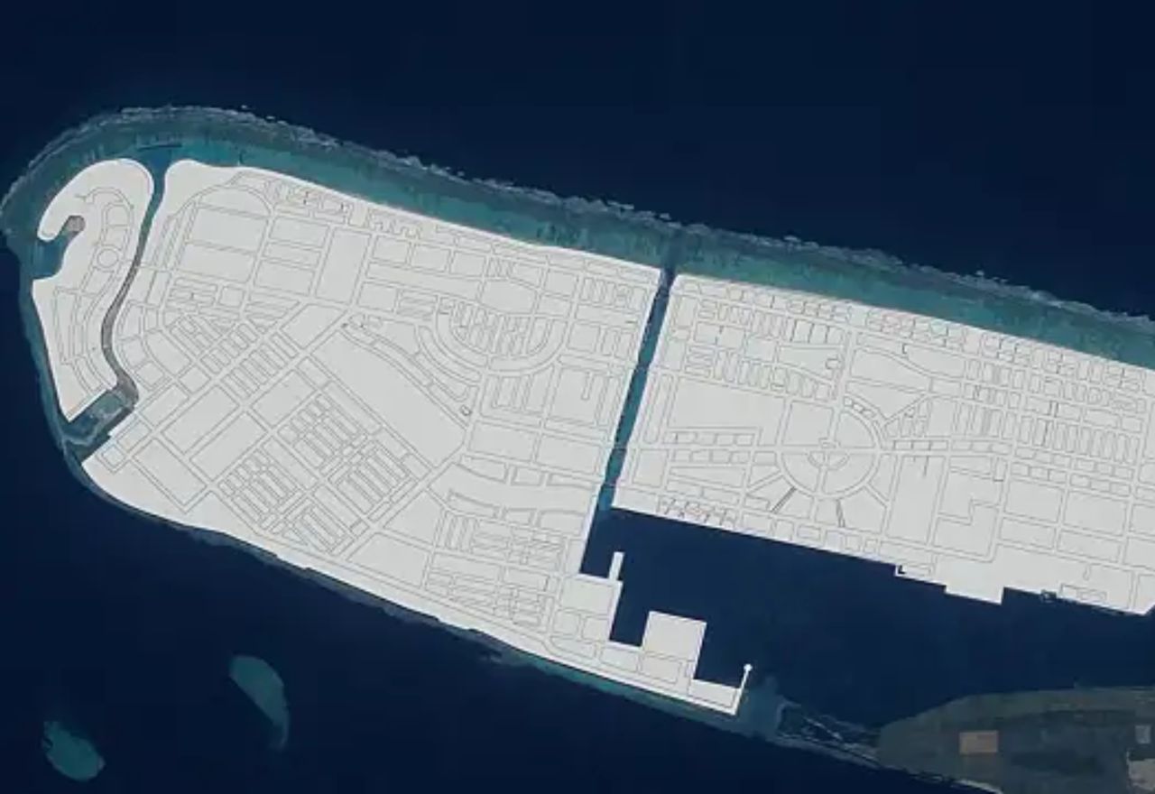 Hulhumale' ge aa master plan: Phase 2 aai 3 ehkohlai, bodu badhareh hadhanee