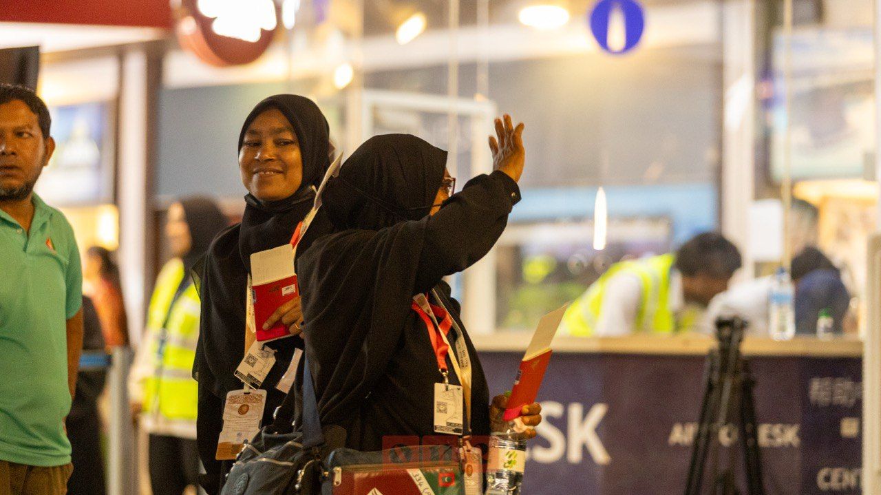 ވަން ފޮޓޯ: ދިވެހި ހައްޖާޖީން ފުރުން
