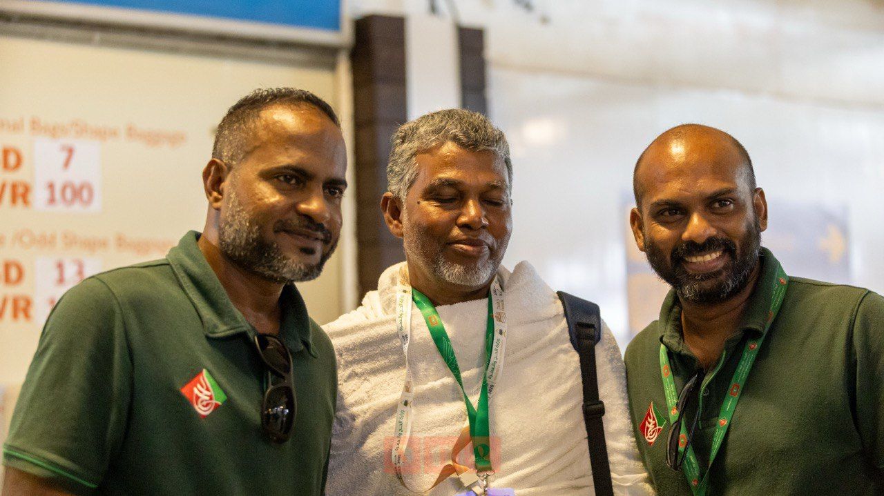 ވަން ފޮޓޯ: ދިވެހި ހައްޖާޖީން ފުރުން