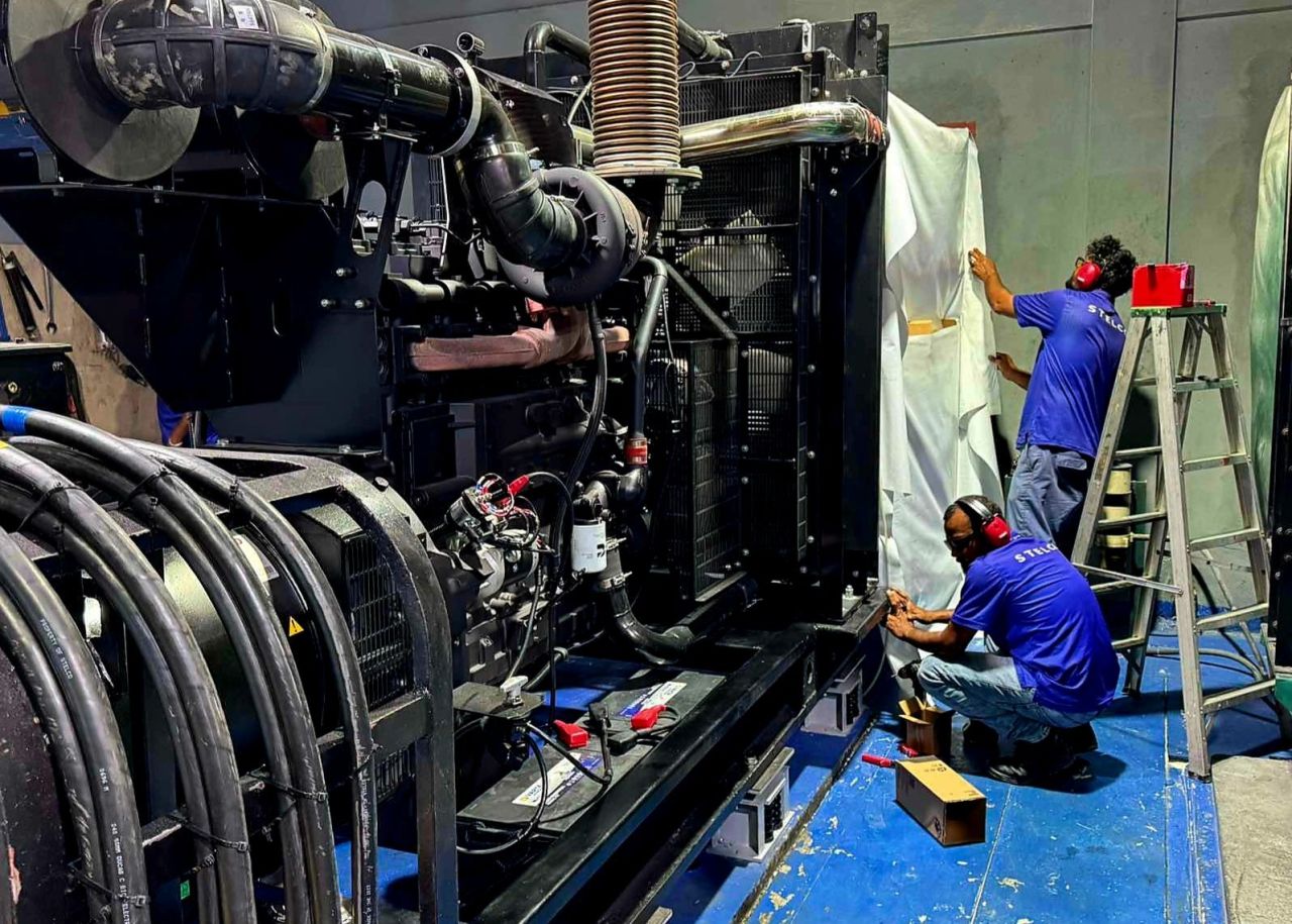 Hinmafuttah aa generator set eh fonuvai beynunkuran fashaifi 