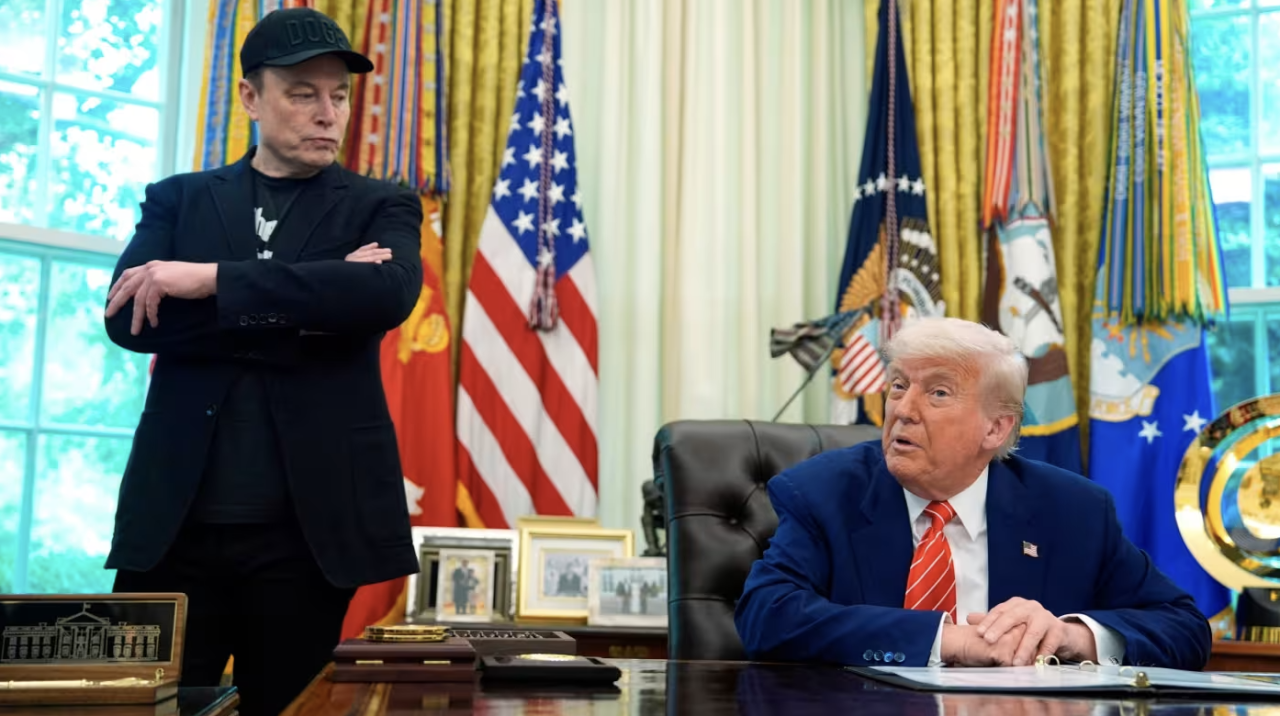 Musk aa vaahaka dhakkaakah beynumeh noon: Trump