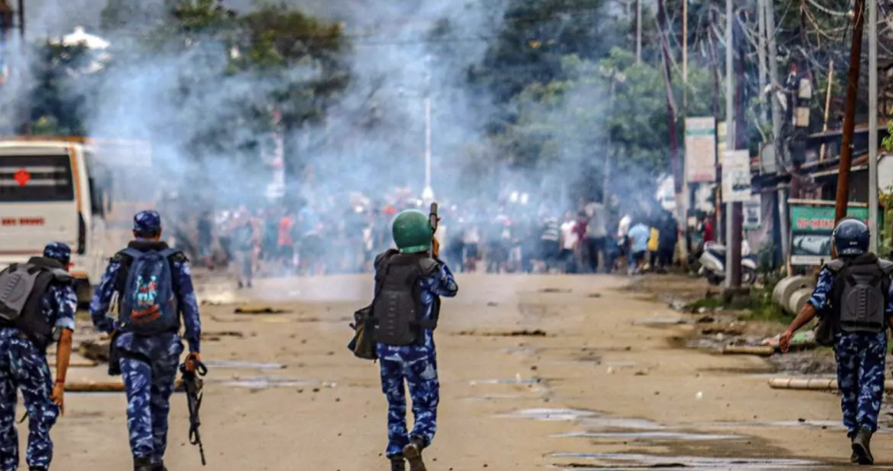 India ge Manipur gai curfew iulaankoh internet kandaalaifi