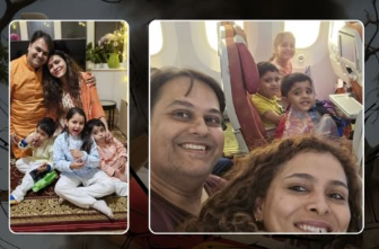 Air India flight therey negi ummeedhun furifaivi fahuge selfie 