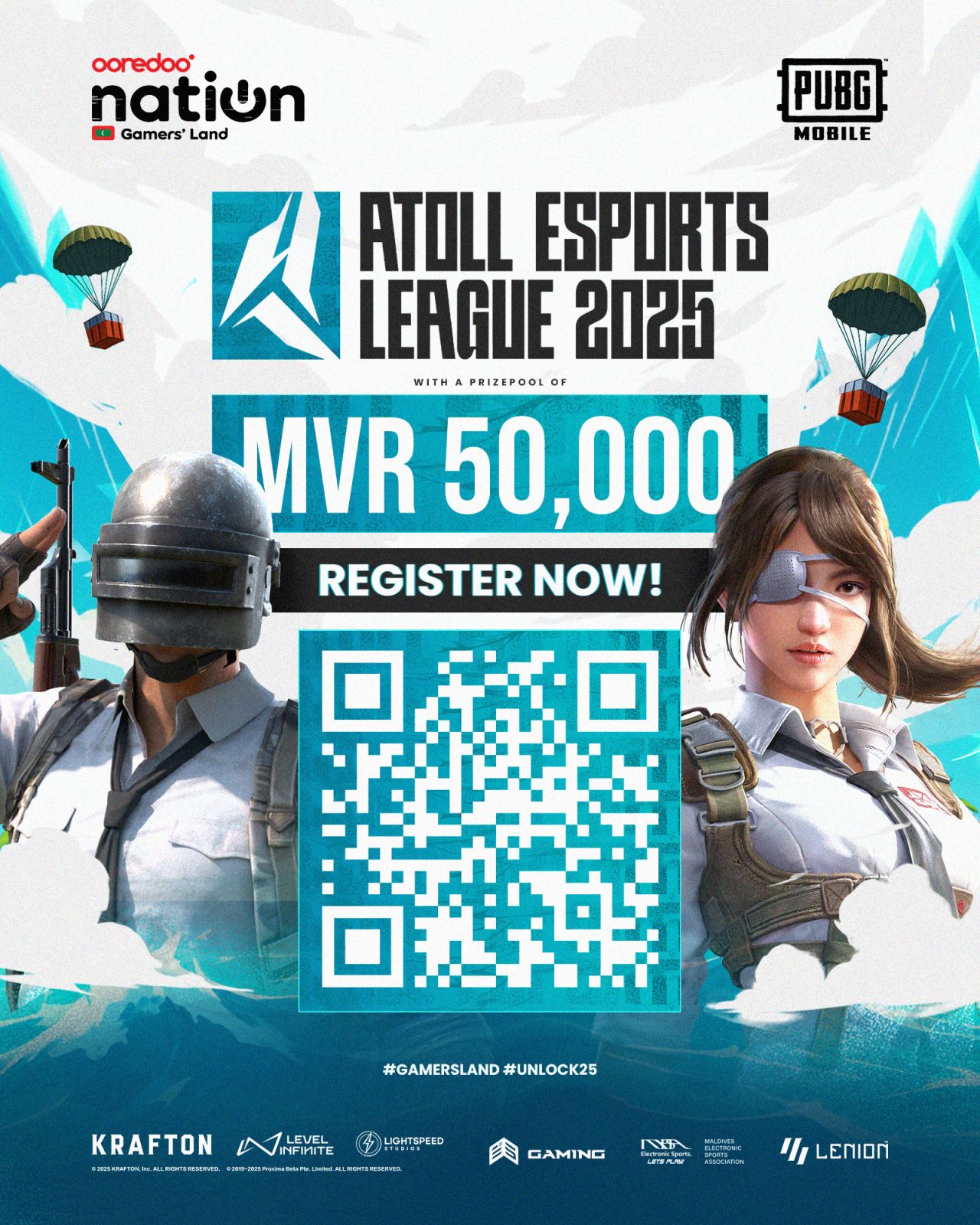 Ooredoo Nation atoll e-sports league gai baiverivumuge furusathu July 4 ge niyalah 
