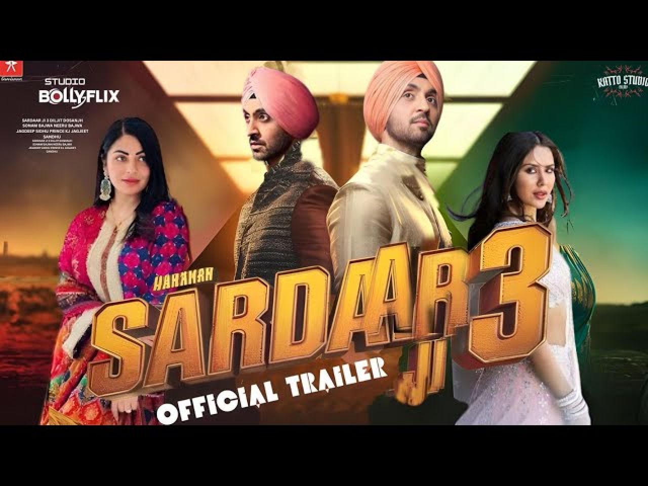 Sardaarji 3 ge trailer nerefi 