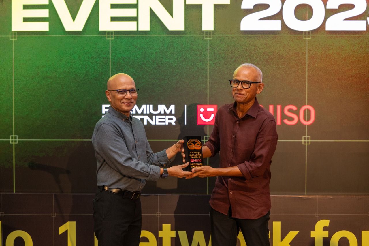 Dhiraagu gamers guild ge premium partner akah Miniso 