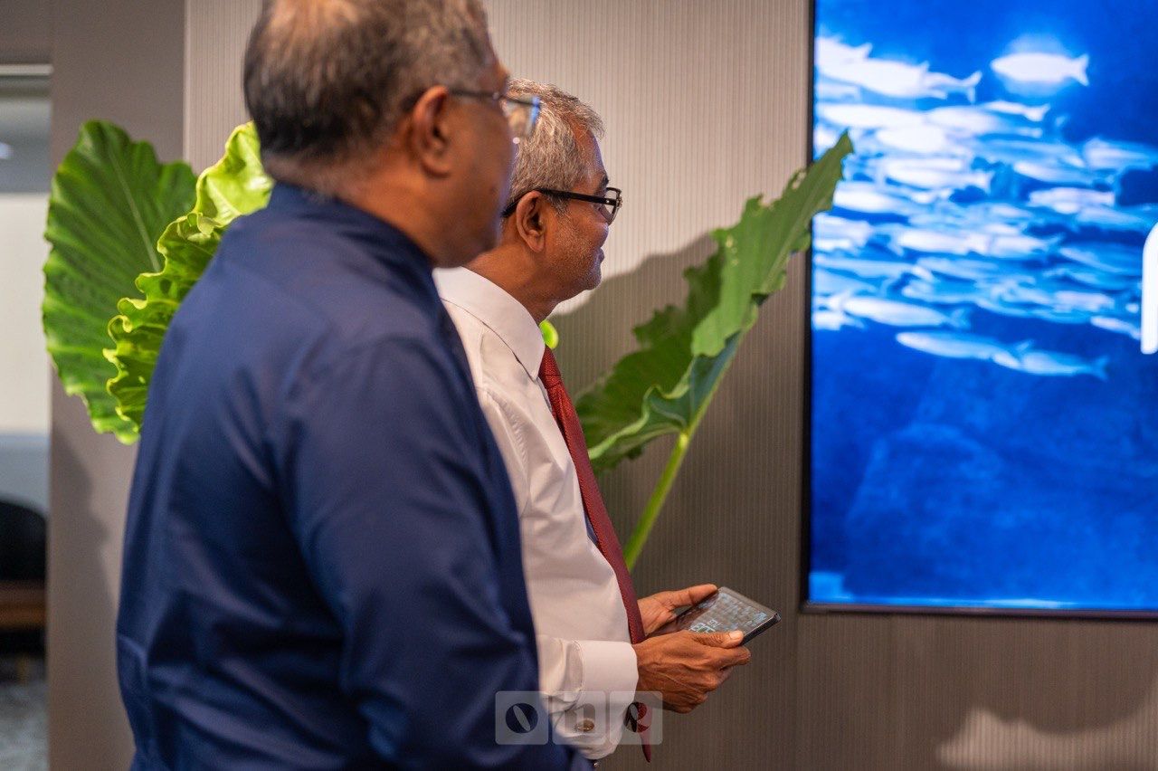 ވަން ފޮޓޯ: ބީއެމްއެލުން އީއެންވީ ޕޮސް ތައާރަފުކުރުން