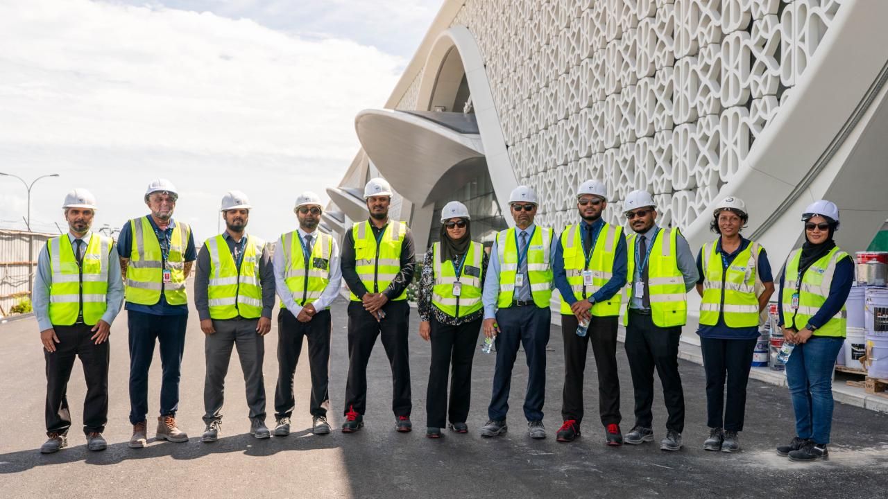VIA ge aa terminal ge furihama kamah Civil Aviation Authority ge thaureef!