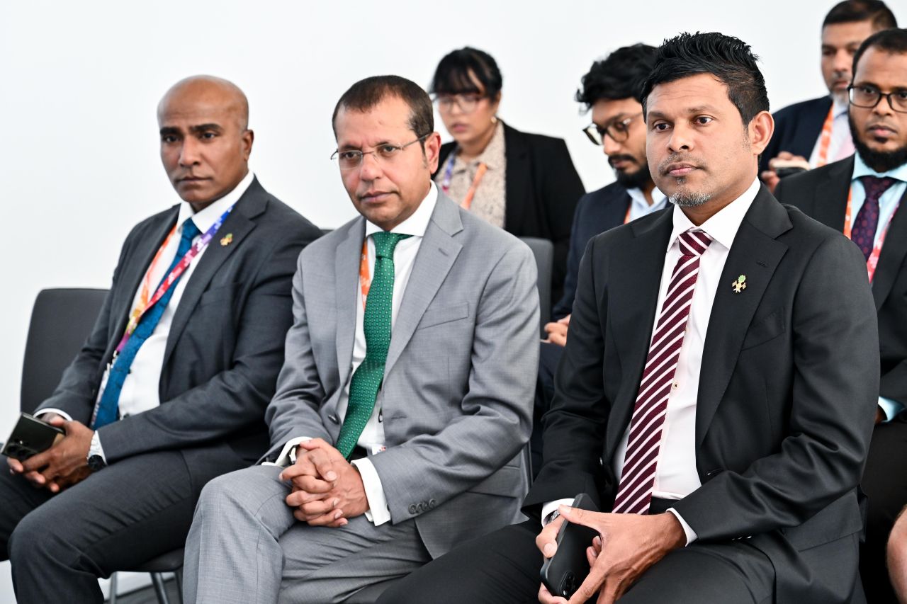 ފޮޓޯ: އެފްއެފްޑީ4 ގެ މޯލްޑިވްސް ސައިޑް އިވެންޓުގައި ނައިބު ރައީސް ބައިވެރިވެވަޑައިގެންނެވުން 