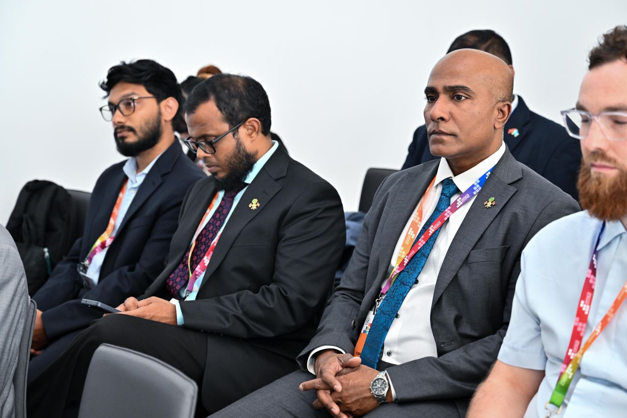 ފޮޓޯ: އެފްއެފްޑީ4 ގެ މޯލްޑިވްސް ސައިޑް އިވެންޓުގައި ނައިބު ރައީސް ބައިވެރިވެވަޑައިގެންނެވުން 