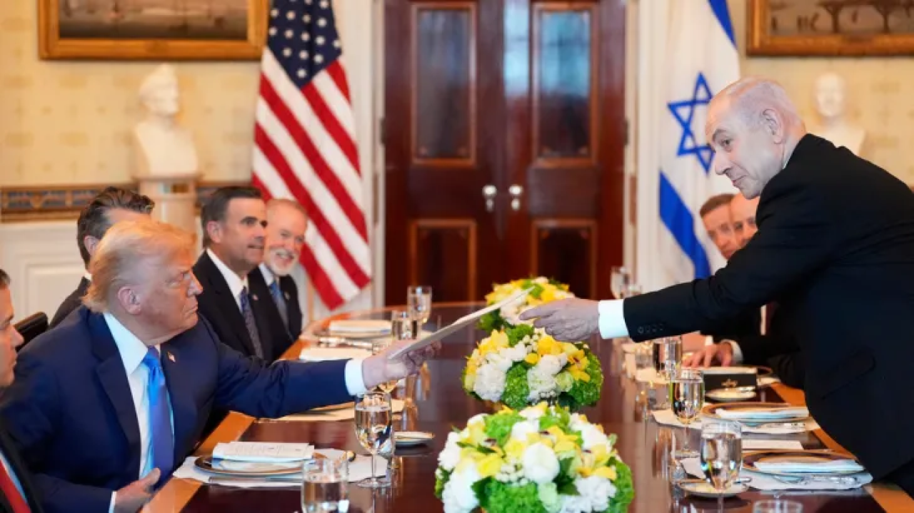 Trump and Netanyahu hold second meeting for Gaza ceasefire talks