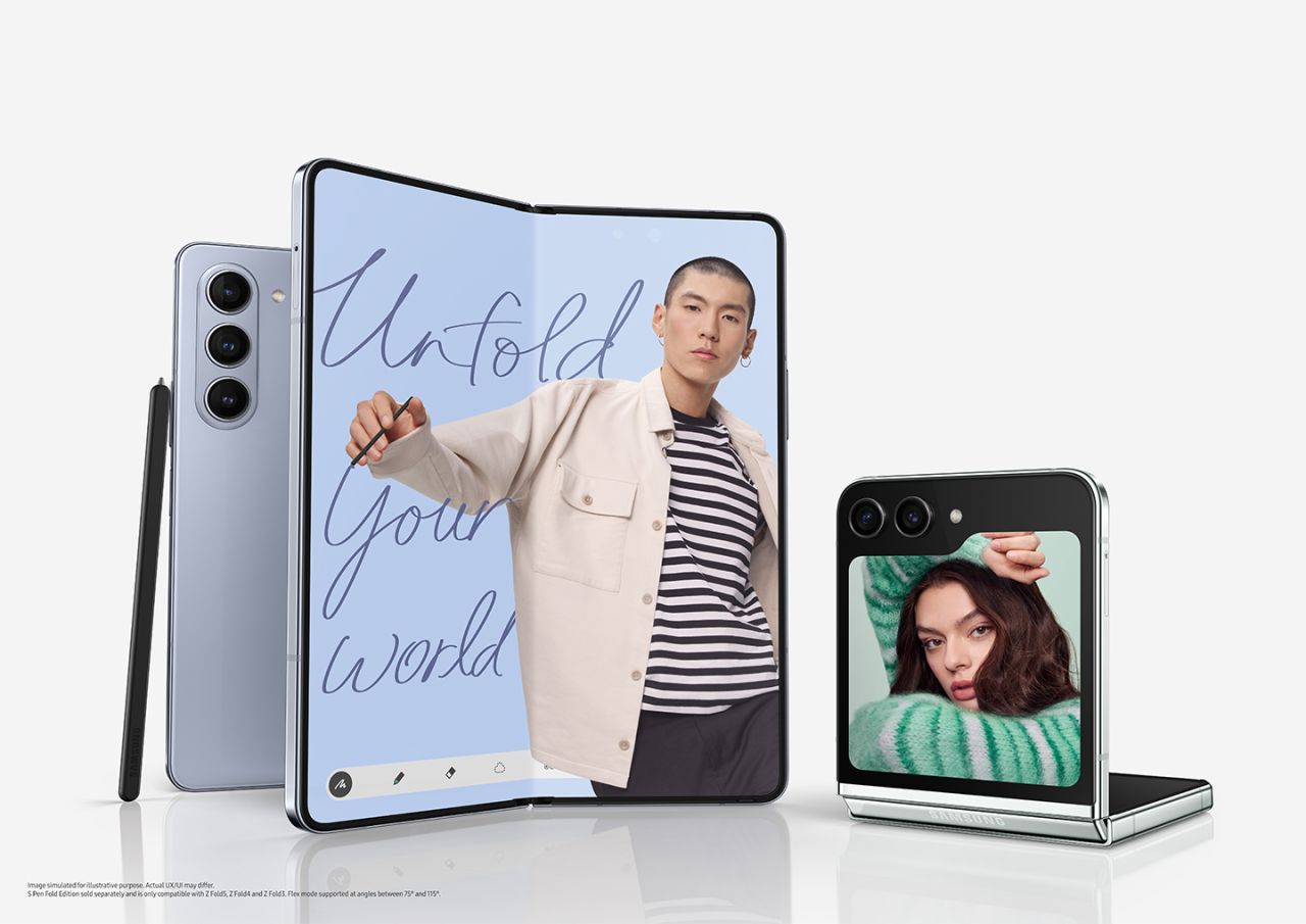 Samsung Galaxy Z Fold 7 adhi Z Flip 7 nerefi 