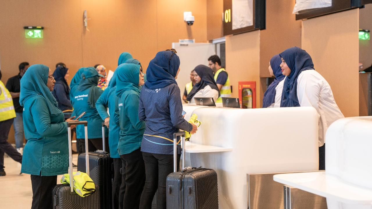 VIA ge aa terminal ge passenger check-in aai boarding system ge technical trial kuriah gengosifi 
