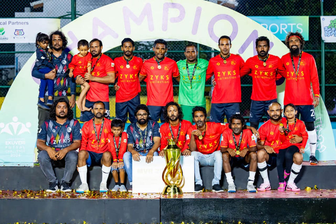 Laamehi Dhiggaru Ekuveri Futsal Challenge 2025 mimahu 24 gai fashanee 