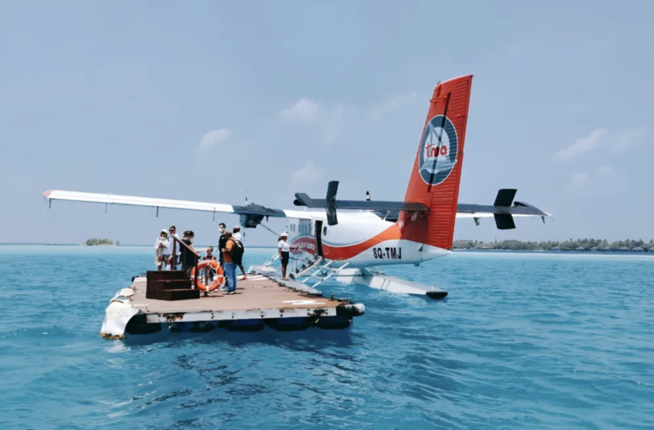 Seaplane platform eh oyaadhaathee samaaluvaan ilthimaaskohffi 