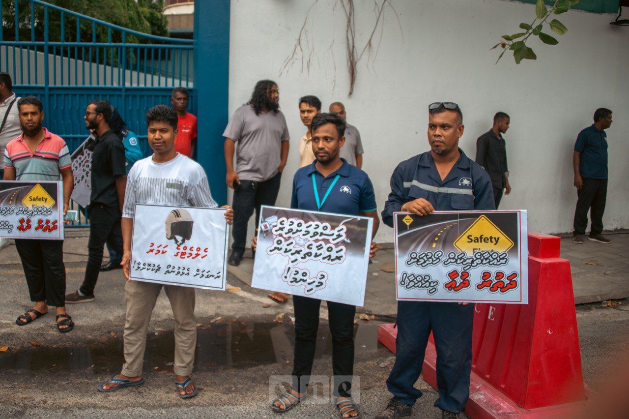 ވަން ފޮޓޯ: ނުރައްކާތެރި އެކްސިޑެންޓުތަކާ ގުޅޭގޮތުން ހޭލުންތެރިކުރުމަށް ހާއްސަ ހަރަކާތެއް 