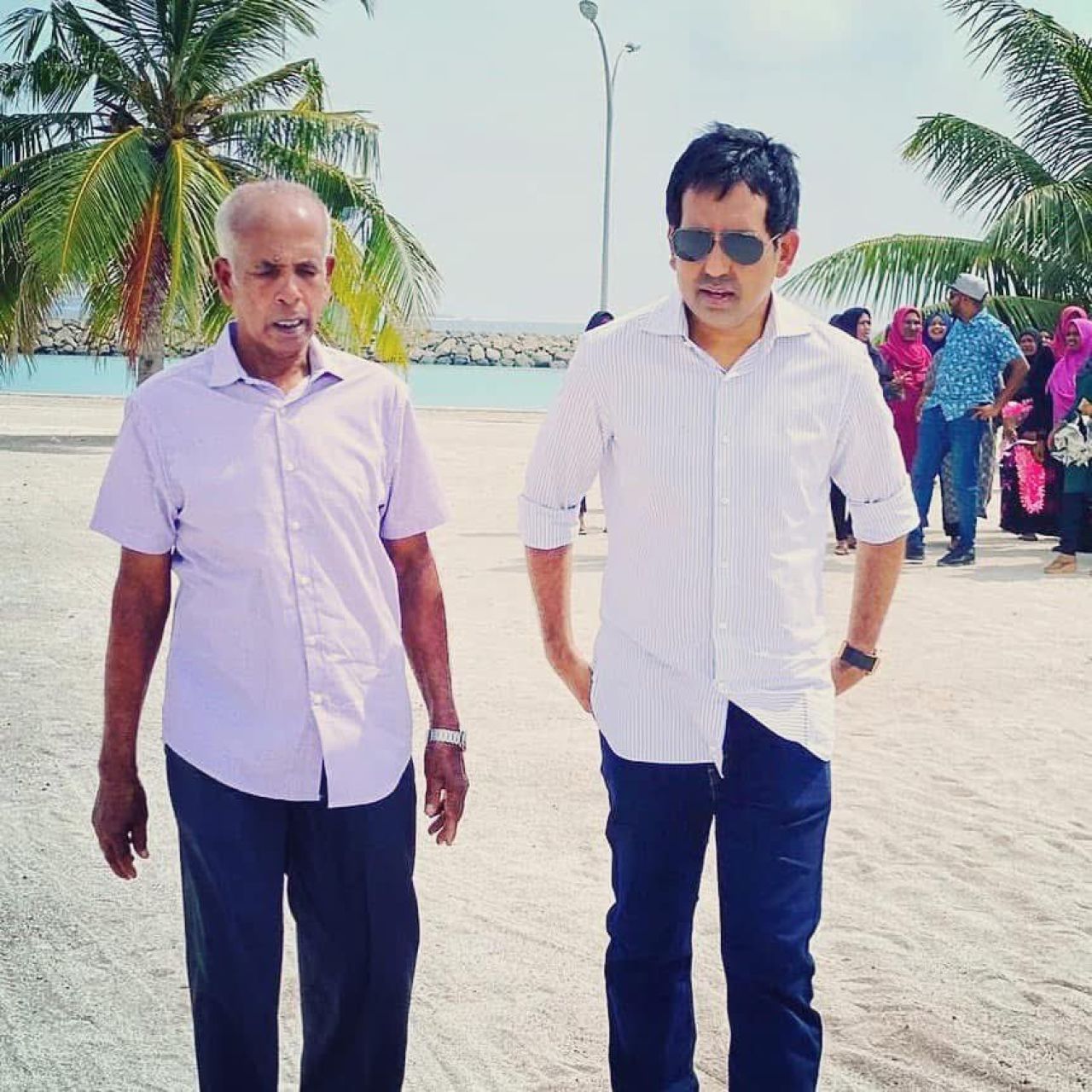Minister Saeed ge bappa avahaara vehjje, Raeesge thauziyaa