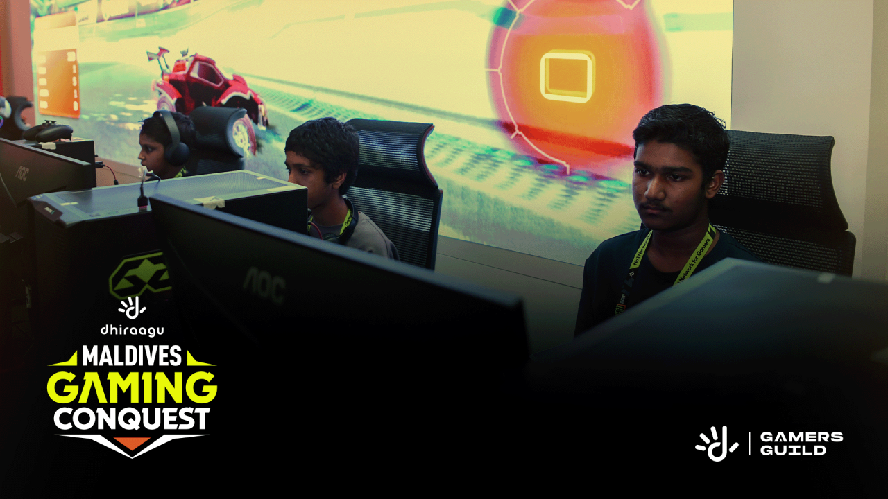 Dhiraagu Maldives Gaming Conquest 1500 game kulhuntherinnaa eku fashanee 