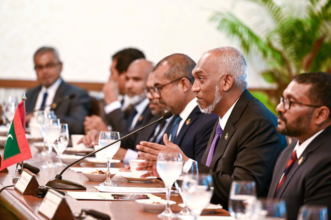 ފޮޓޯ: ރާއްޖެ އާއި އިންޑިއާއާ ދެމެދު ރަސްމީ މަޝްވަރާތައް ކުރިއަށްގެންދިއުން 