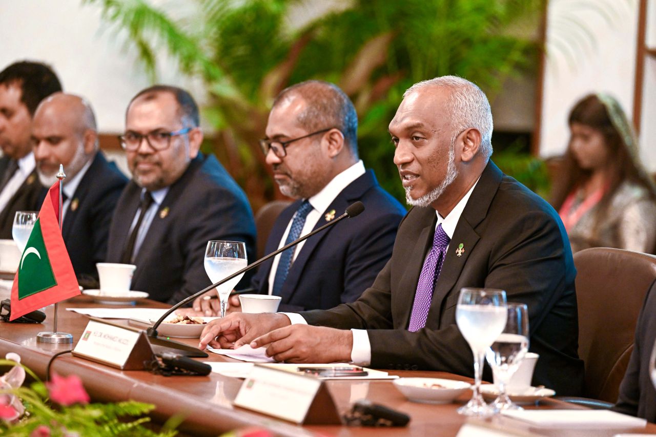 ފޮޓޯ: ރާއްޖެ އާއި އިންޑިއާއާ ދެމެދު ރަސްމީ މަޝްވަރާތައް ކުރިއަށްގެންދިއުން 