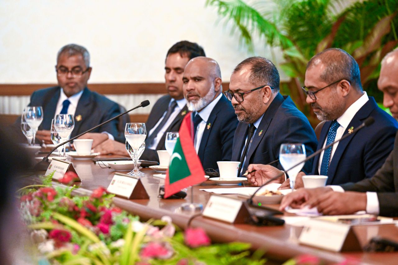 ފޮޓޯ: ރާއްޖެ އާއި އިންޑިއާއާ ދެމެދު ރަސްމީ މަޝްވަރާތައް ކުރިއަށްގެންދިއުން 