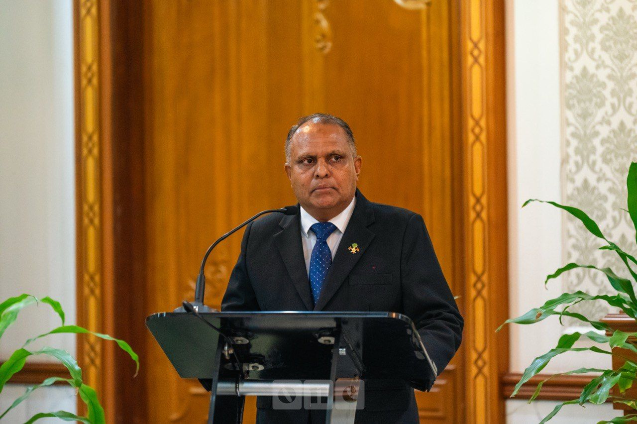 JSC ge Raees ge magaamun  Riza isthiufaa dhevaifi