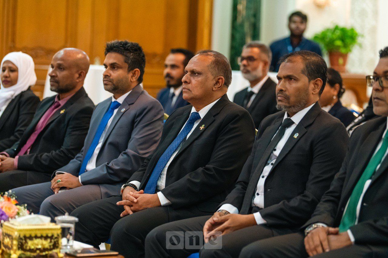 ވަން ފޮޓޯ: ހައިކޯޓުގެ ފަނޑިޔާރުކަމަށް އަބްދުﷲ ޖަމީލު މޫސާ އައްޔަންކުރެއްވުން 