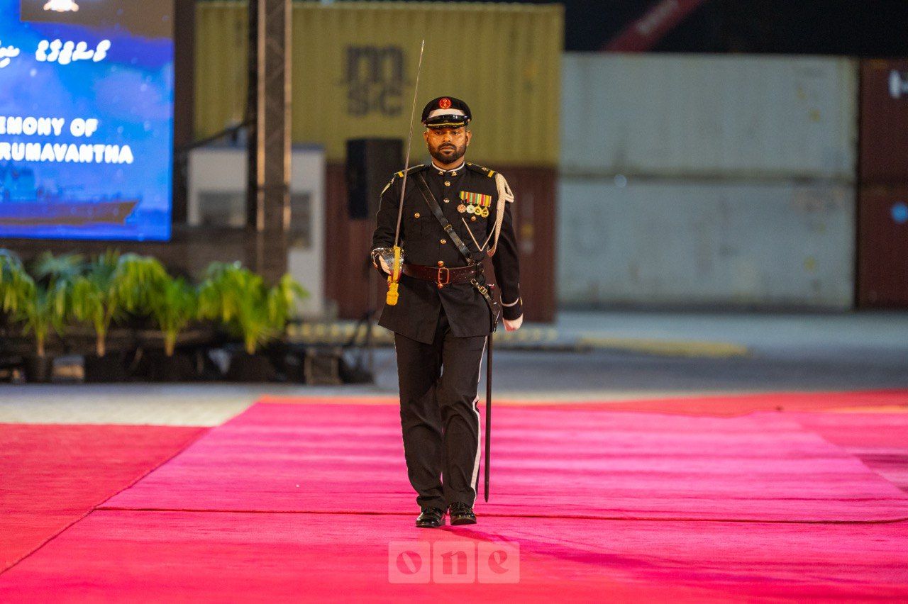 ވަން ފޮޓޯ: ތުރުކީން ހަދިޔާކުރި އަސްކަރީ މަނަވަރު އެމްއެންޑީއެފާ ހަވާލުކުރުން