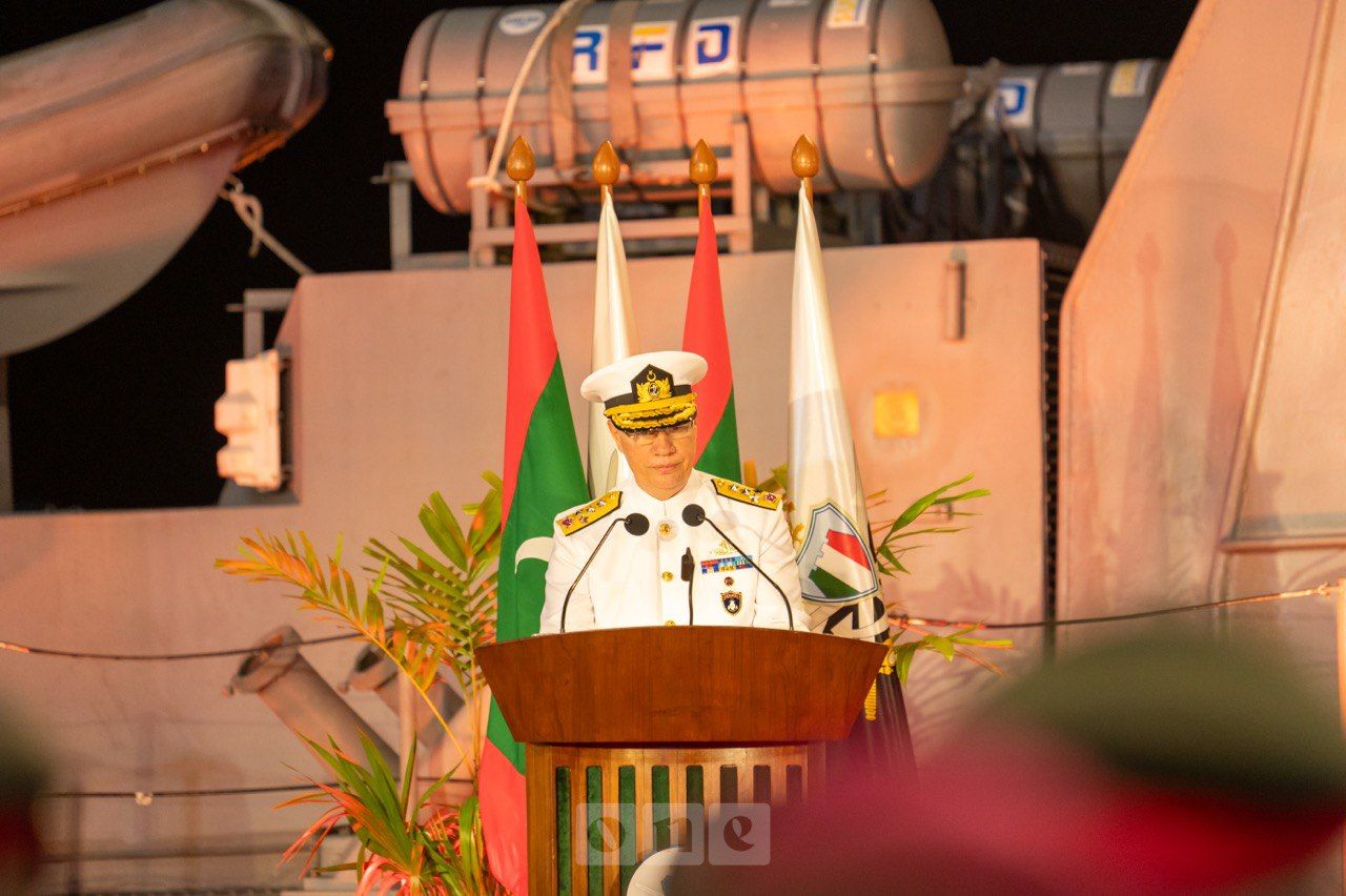 ވަން ފޮޓޯ: ތުރުކީން ހަދިޔާކުރި އަސްކަރީ މަނަވަރު އެމްއެންޑީއެފާ ހަވާލުކުރުން