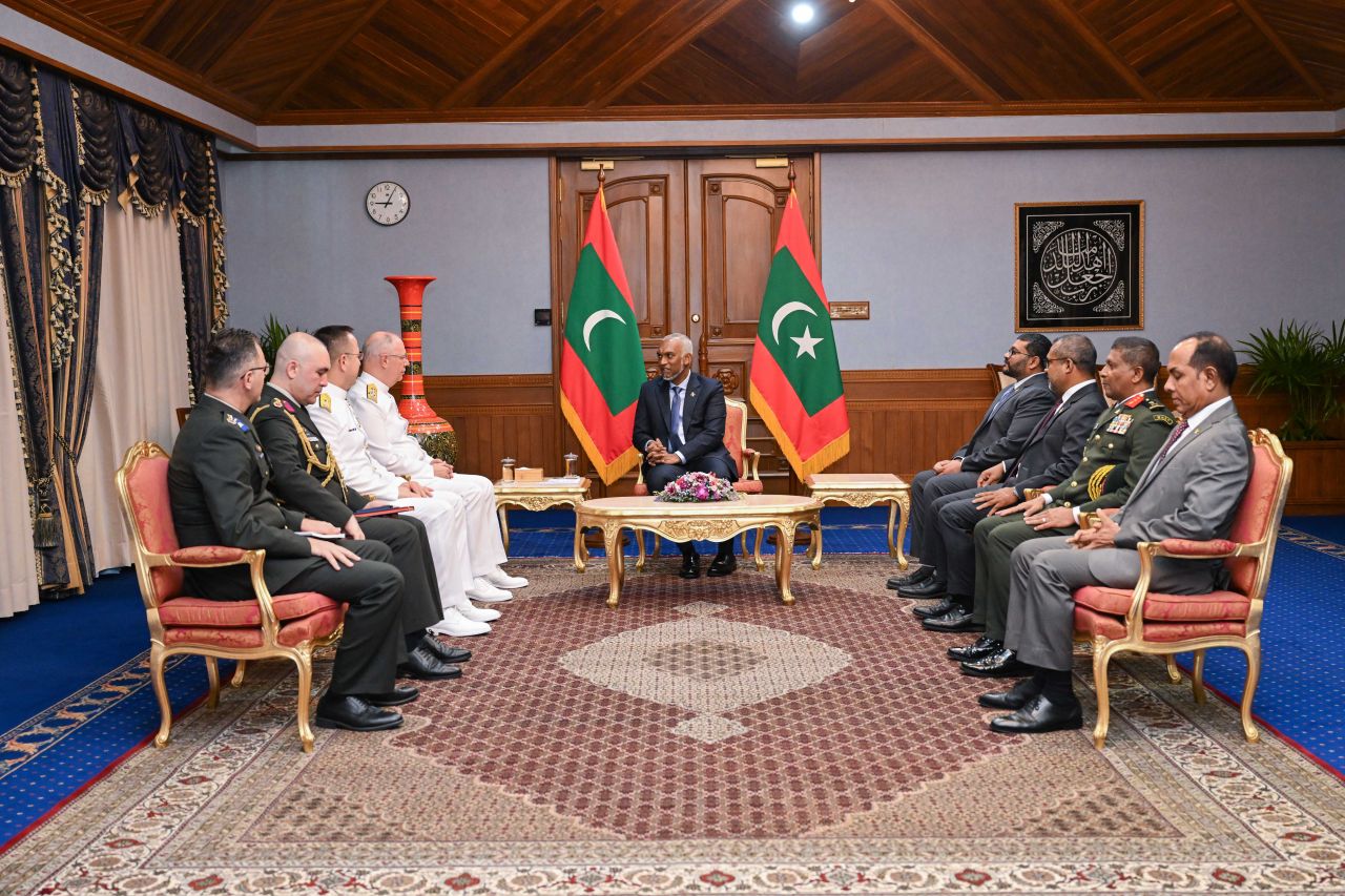 Turkey navy fleet ge commander raees ge arihah ihuthiraamuge ziyaaraatheh kuravvaifi