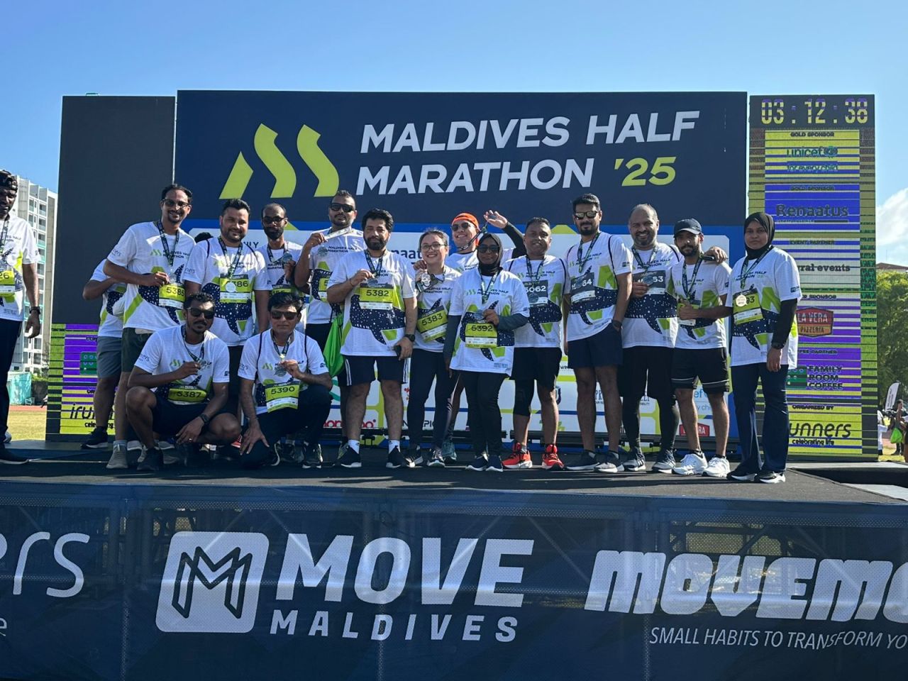 Maldives Half Marathon ge medical partner ehge gothugai Tree Top Hospital inn harakaaiytheri vejje 