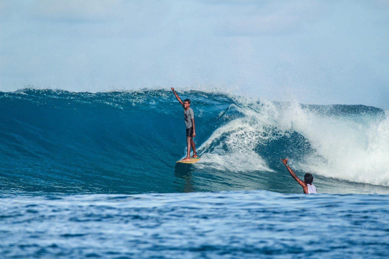 Surf League: Maabaidhoo Kerandoo event ah furusathu hulhuvaalaifi 