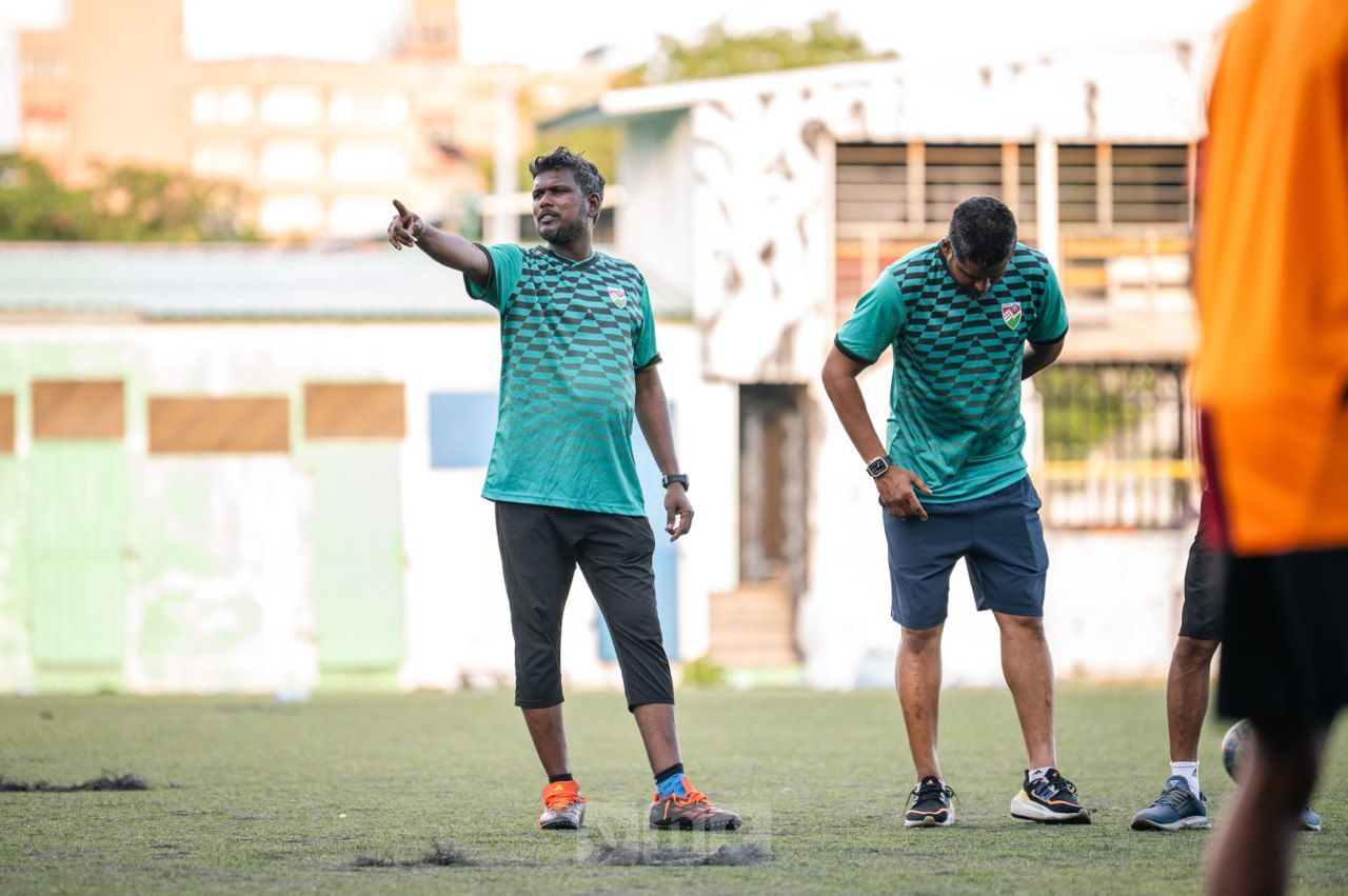 ވަން ފޮޓޯ: 17 އަހަރުން ދަށުގެ ގައުމީ ޓީމުގެ އޯޕަން ޓްރިއަލްސް